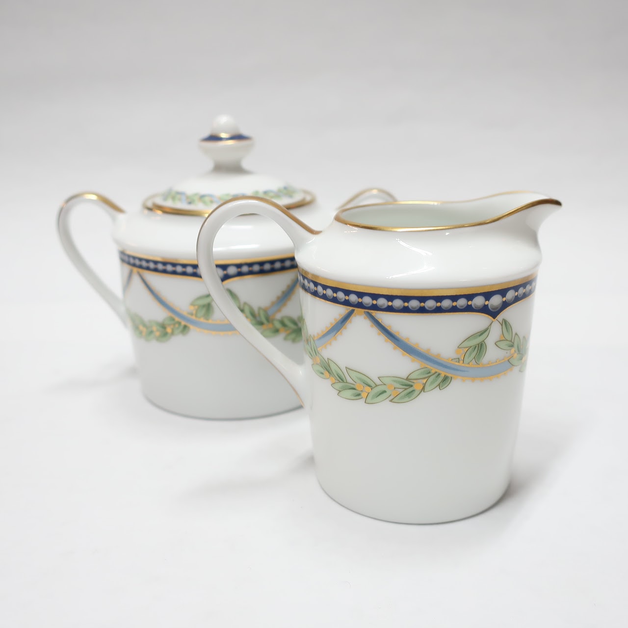 Tiffany & Co. "Federal" Sugar Bowl & Creamer