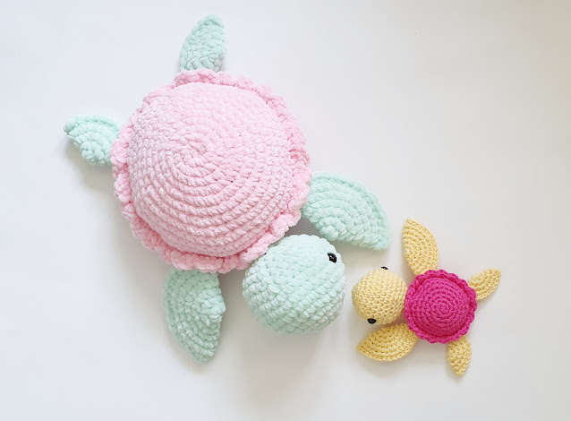 tortue tuto diy handmade crochet tricot doudou enfant tutoriel