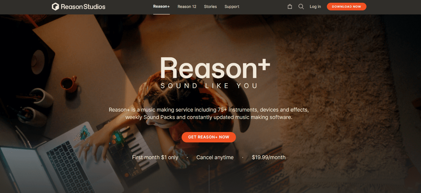 Reason Studios.  Top 36 phần mềm tạo beat tốt nhất cho PC