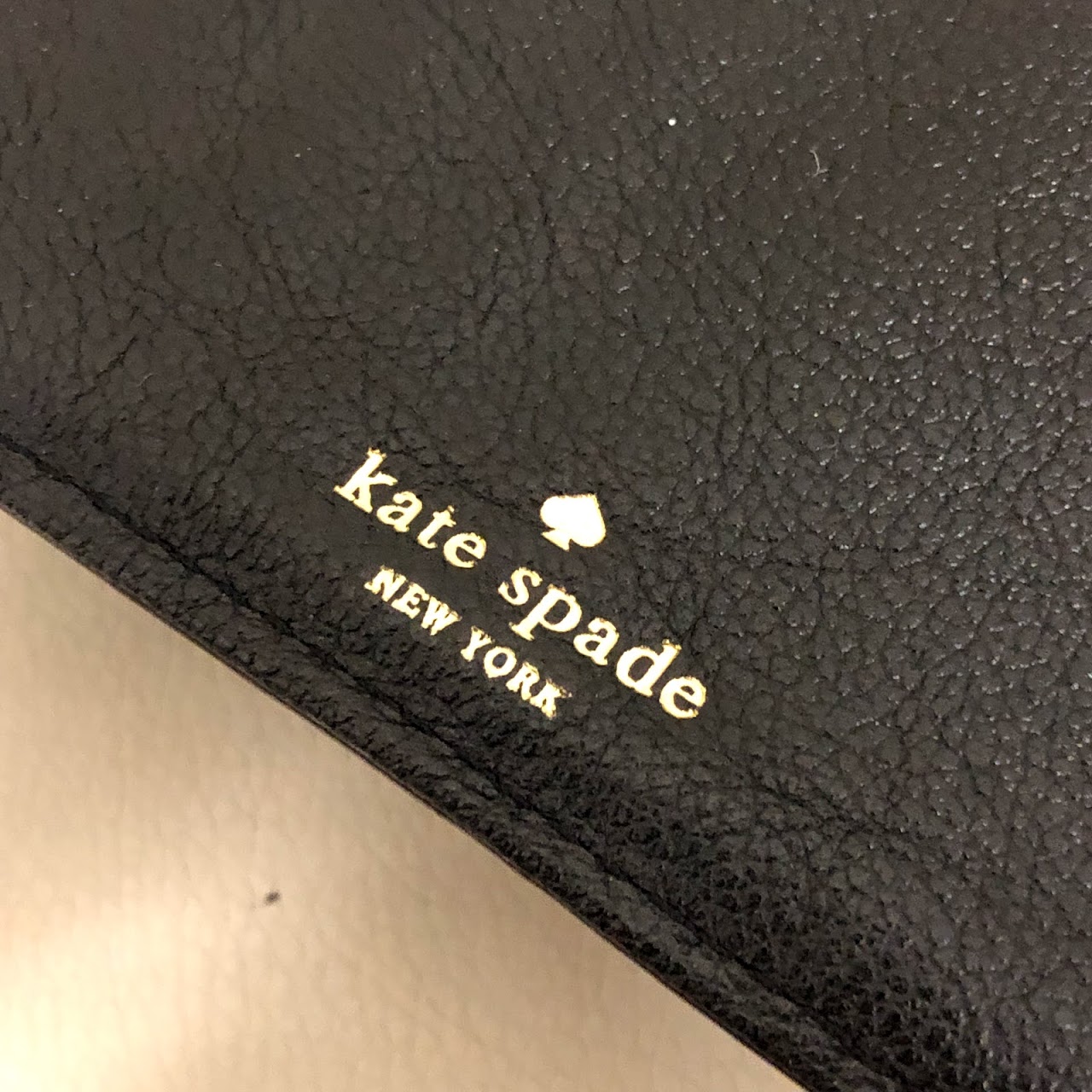 Kate Spade Black Leather Wallet