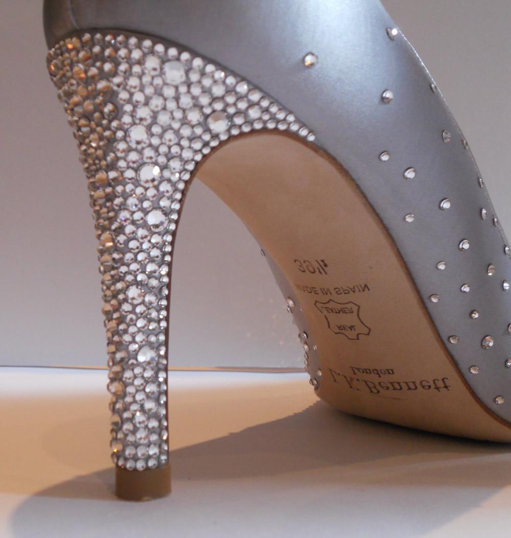 Custom Bling Shoes - Swarovski