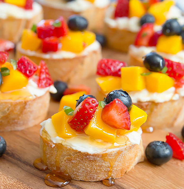 photo of Lemon Fruit Bruschetta