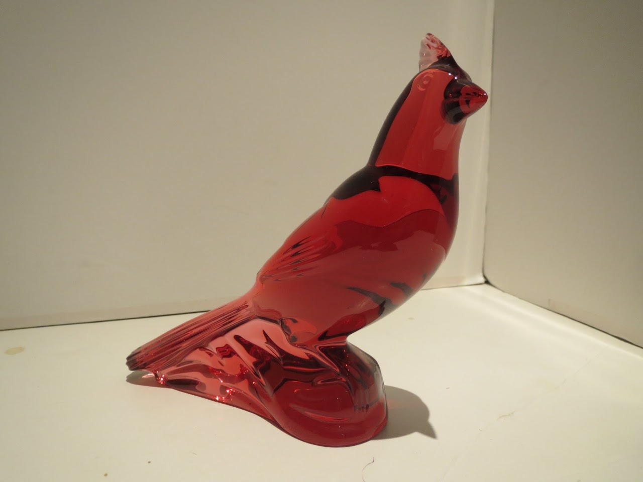 Baccarat Cardinal Statue