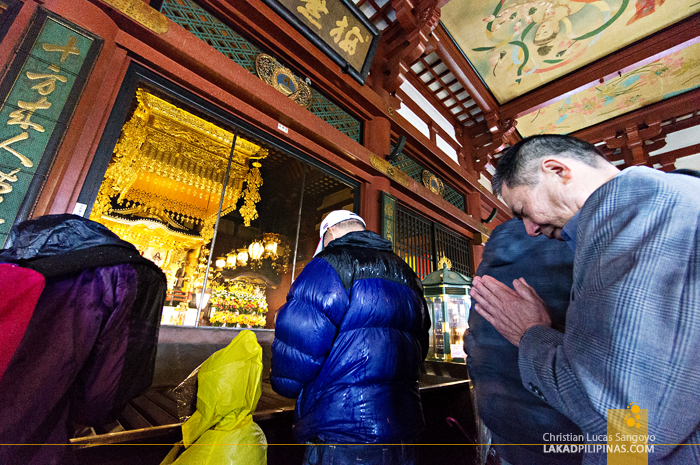 Prayers at Asakusa's Sensoji Temple