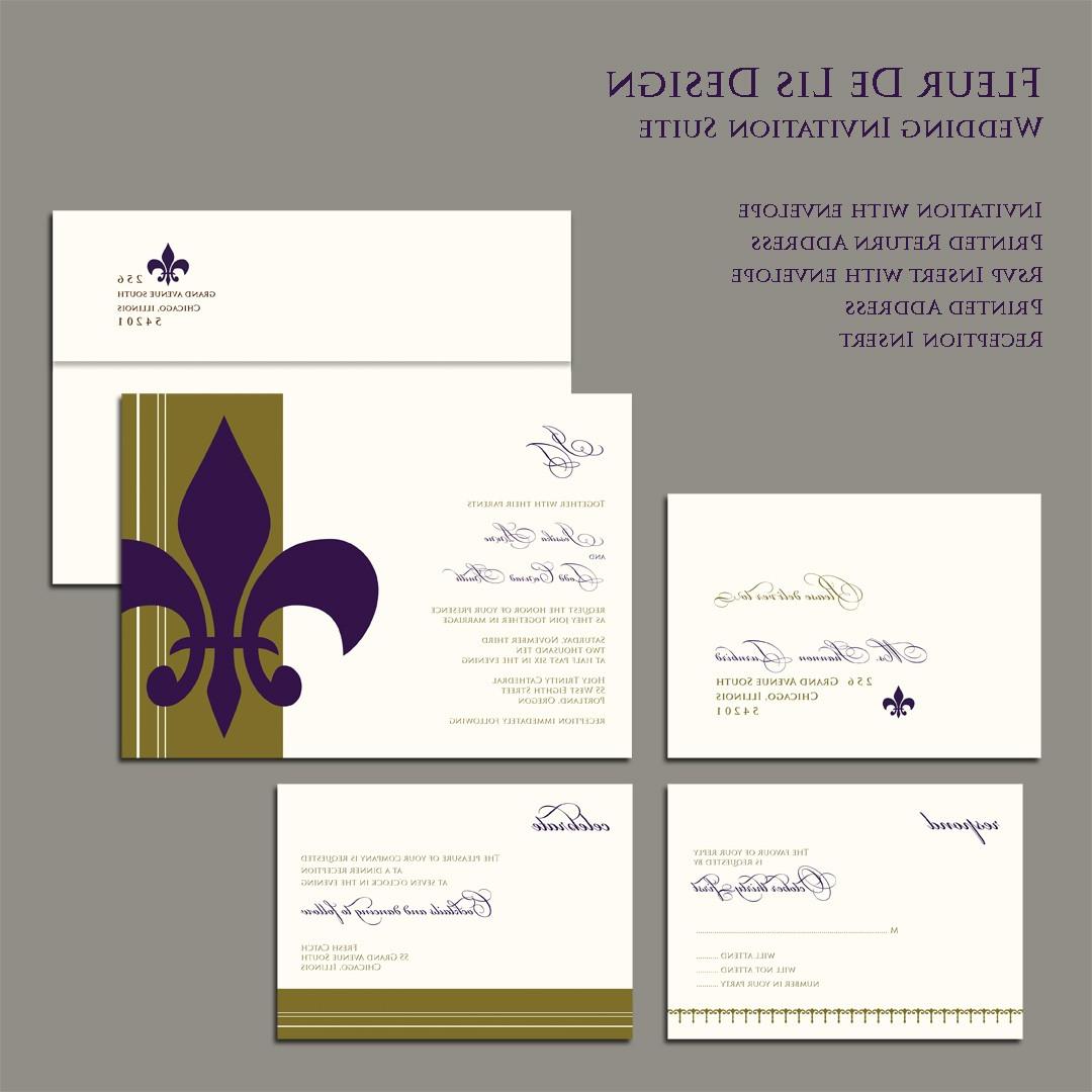 Fleur De Lis Wedding