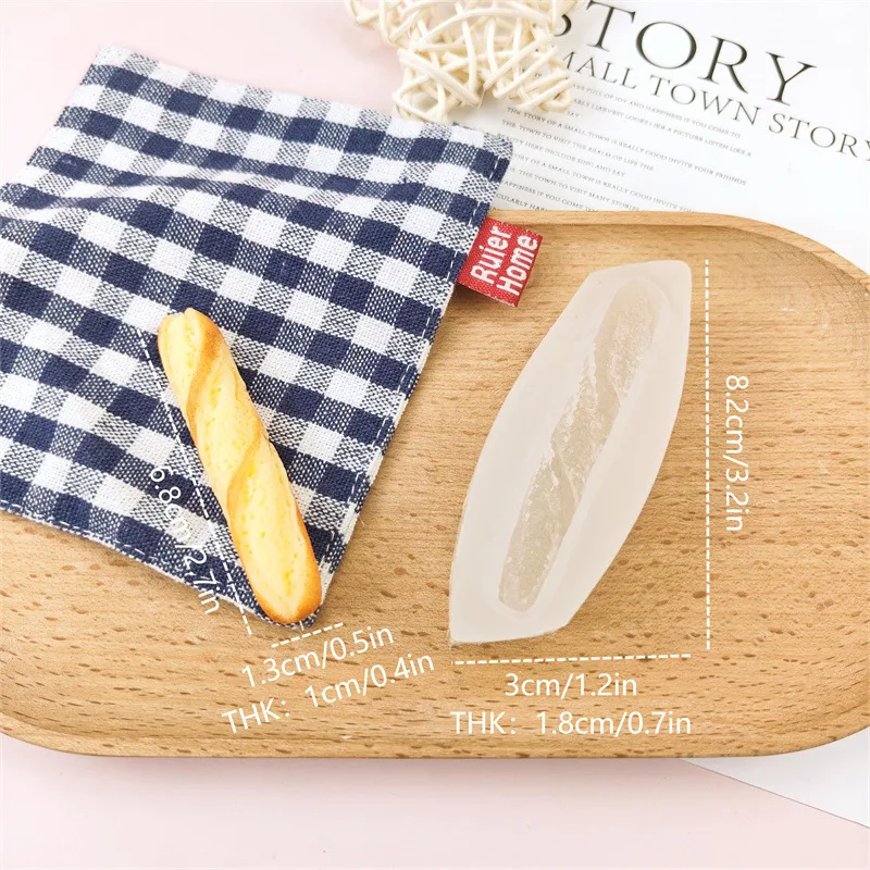 Yaratıcı Ekmek Kopyası Silikon Fondant Kek Dekorasyon Aracı DIY El Yapımı Sıkıştırma Kalıbı