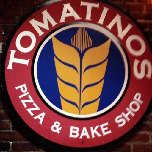 Tomatinos Pizza and Bake Shop logo