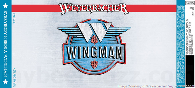 Weyerbacher Working On Wingman Pale Ale