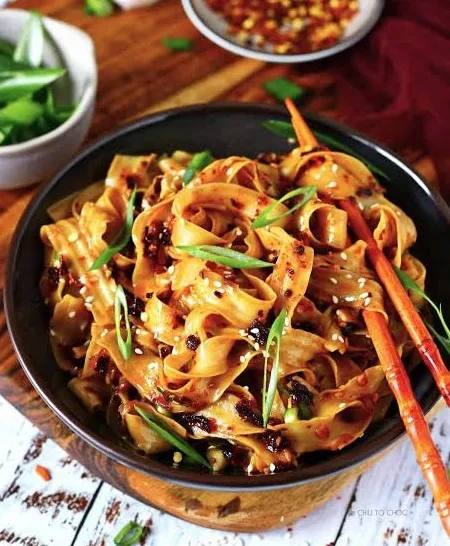Chili Garlic Kohito-Flat Noodle