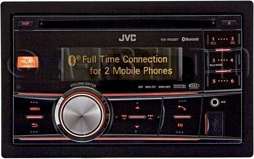  JVC KW-R900BT In-Dash AM/FM/CD Car Stereo Receiver with Bluetooth