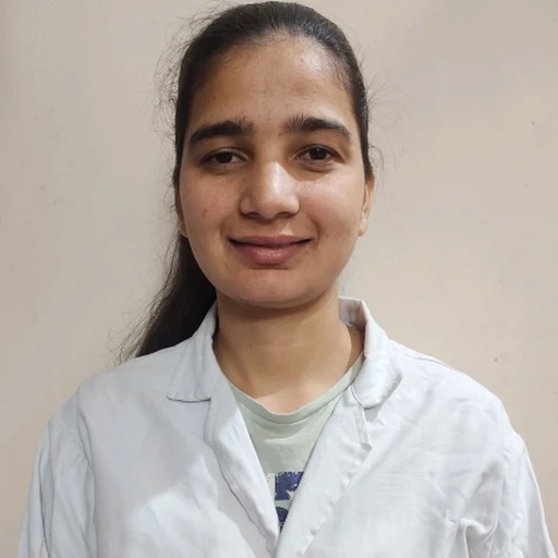 Jyoti, Welcome to my profile! I'm Jyoti, a highly experienced and versatile nan with a strong background in Biology. With a stellar rating of 4.705, I have taught and positively influenced the academic journey of an impressive 9009.0 students. Holding a degree in BAMS from the prestigious Shri Gurudeo Ayurveda College, I bring a deep understanding of Ayurvedic principles to my teaching methodology. With nan years of work experience, I have been recognized and appreciated by 933 users for my expertise and dedication.

I specialize in tutoring students targeting the NEET, 10th Board Exam, and 12th Board Exam. My passion for Biology is contagious, and I am committed to helping students grasp complex concepts in an engaging and easily understandable way. Whether it's genetics, cell biology, or physiology, I ensure that my students not only understand the subject matter but also develop a genuine interest in the fascinating world of life sciences.

On top of being proficient in English, I leverage my excellent communication skills to establish a comfortable rapport with students, fostering an environment that promotes open dialogue and active learning. I am committed to tailoring my teaching style to suit individual student needs, ensuring optimal comprehension and academic growth.

By combining my extensive knowledge, teaching experience, and innate ability to connect with learners, I strive to empower my students to excel academically and achieve their goals. So, if you're looking for an experienced and result-oriented Biology tutor, let's embark on this educational journey together!