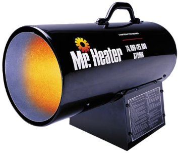  Mr. Heater MH125FAV 125,000-BTU Forced-Air Propane Heater