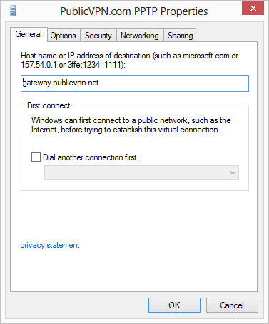 Windows 8, Windows 8.1, VPN, 네트워크, 연결, 구성