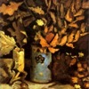 Vase with Dead Leaves (F 200, JH 541) by Vincent van Gogh