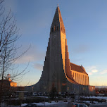 Hallgrímskirkja in Reykjavik, Iceland 