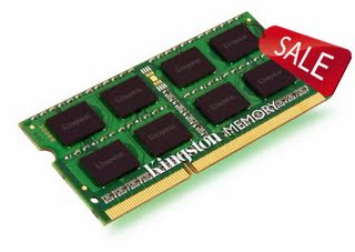 Kingston 8GB 1600MHz DDR3 (PC3-12800) SODIMM Memory for Apple MacBook Pro (KTA-MB1600/8G)