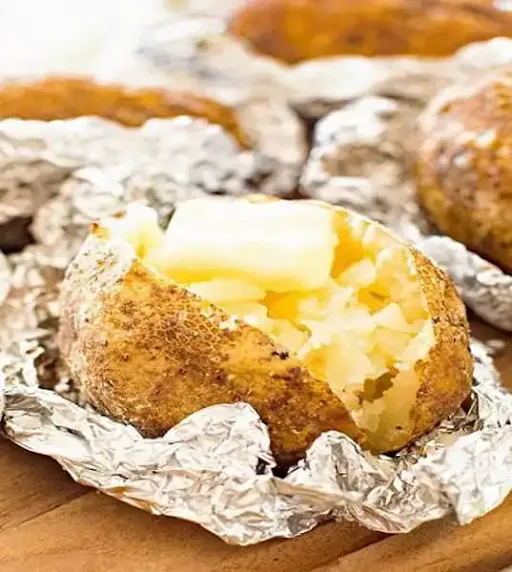 Single Cheese Grilled Potato