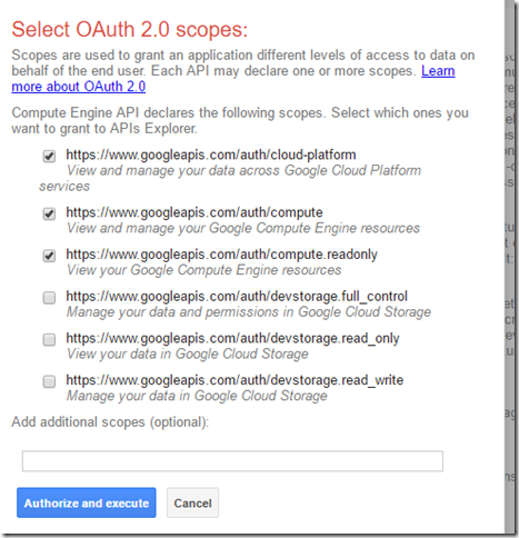 oauth authorization google cloud platform