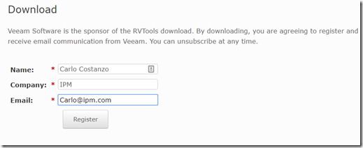 Inventory your vSphere environment with RVTools