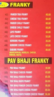 Family Park menu 3