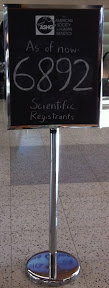 Registration count at ASHG 2012