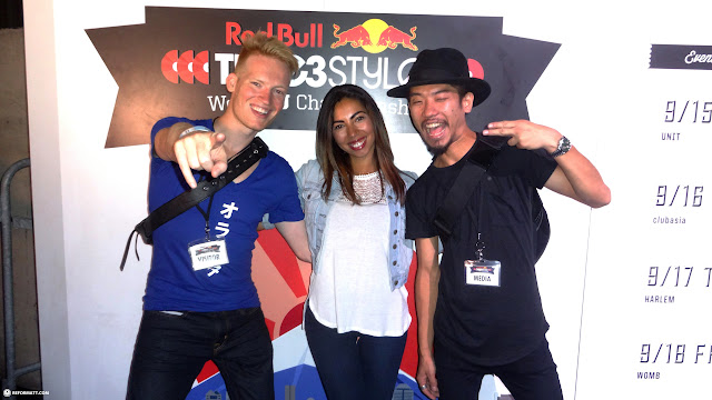 the Toronto crew at Red Bull Thre3Style at Ageha in Tokyo in Tokyo, Japan 