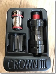 IMG 1735 thumb - 【アトマイザー】「UWELL CROWN Ⅲクリアロマイザー」（ユーウェルクラウンスリークリアロ）紹介＆レビュー！「マニュアル車を新車で購入した話。」【VAPE/電子タバコ】