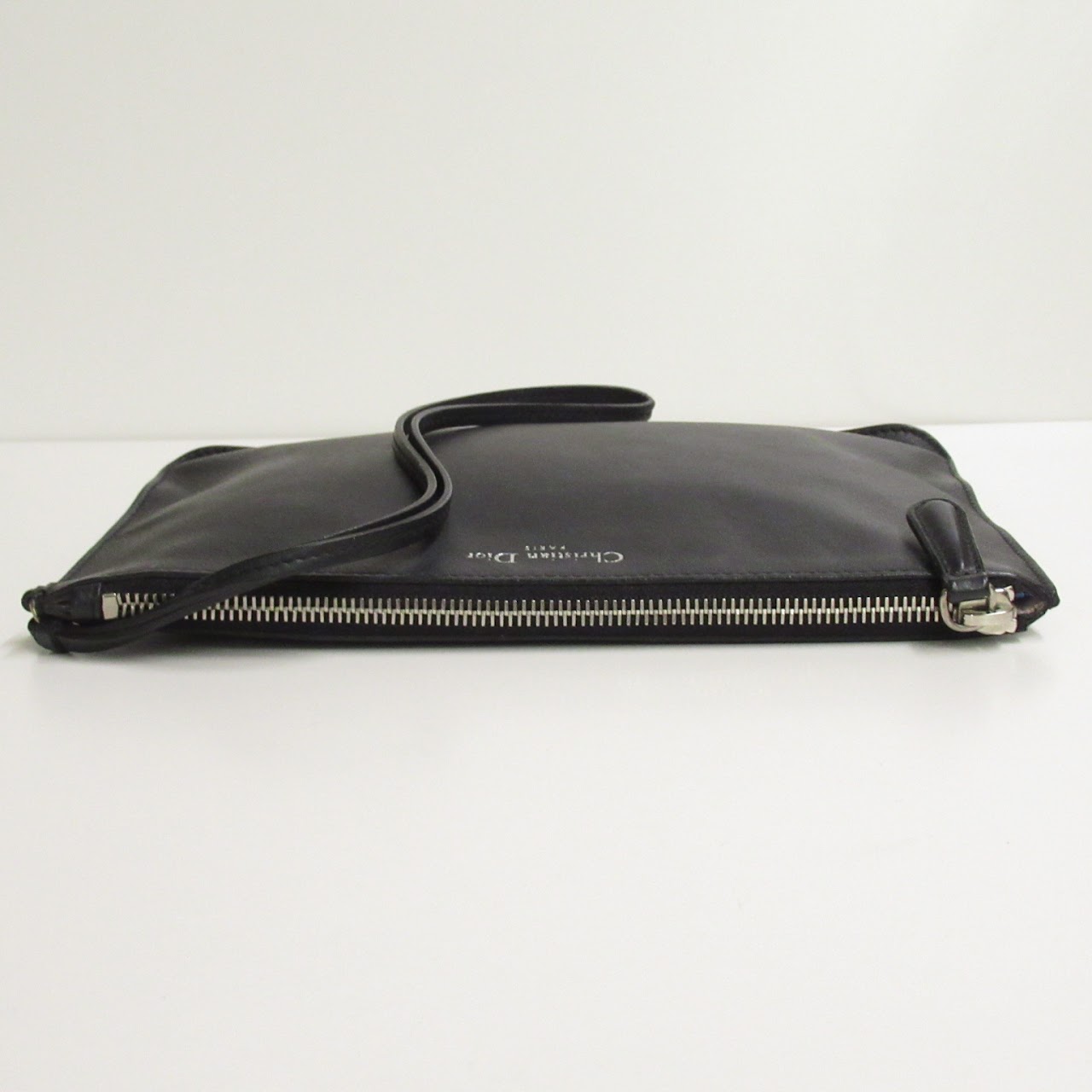 Christian Dior Black Leather Pouch