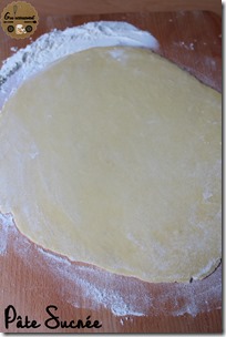 Pâte sucrée 4