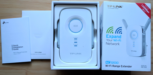 TP-Link RE350, AC1200, extensor de rango