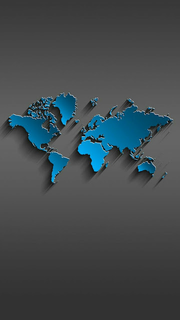 World map hd wallpaper 