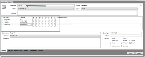 create-table-mysql