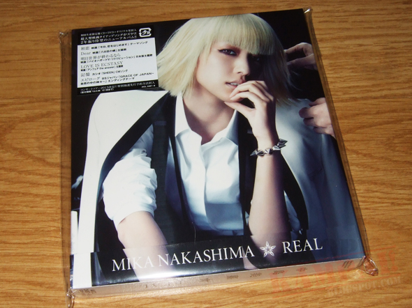 [CD Packaging] Mika Nakashima - REAL (CD+DVD)