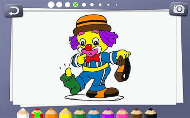 Cartoons coloring chrome extension