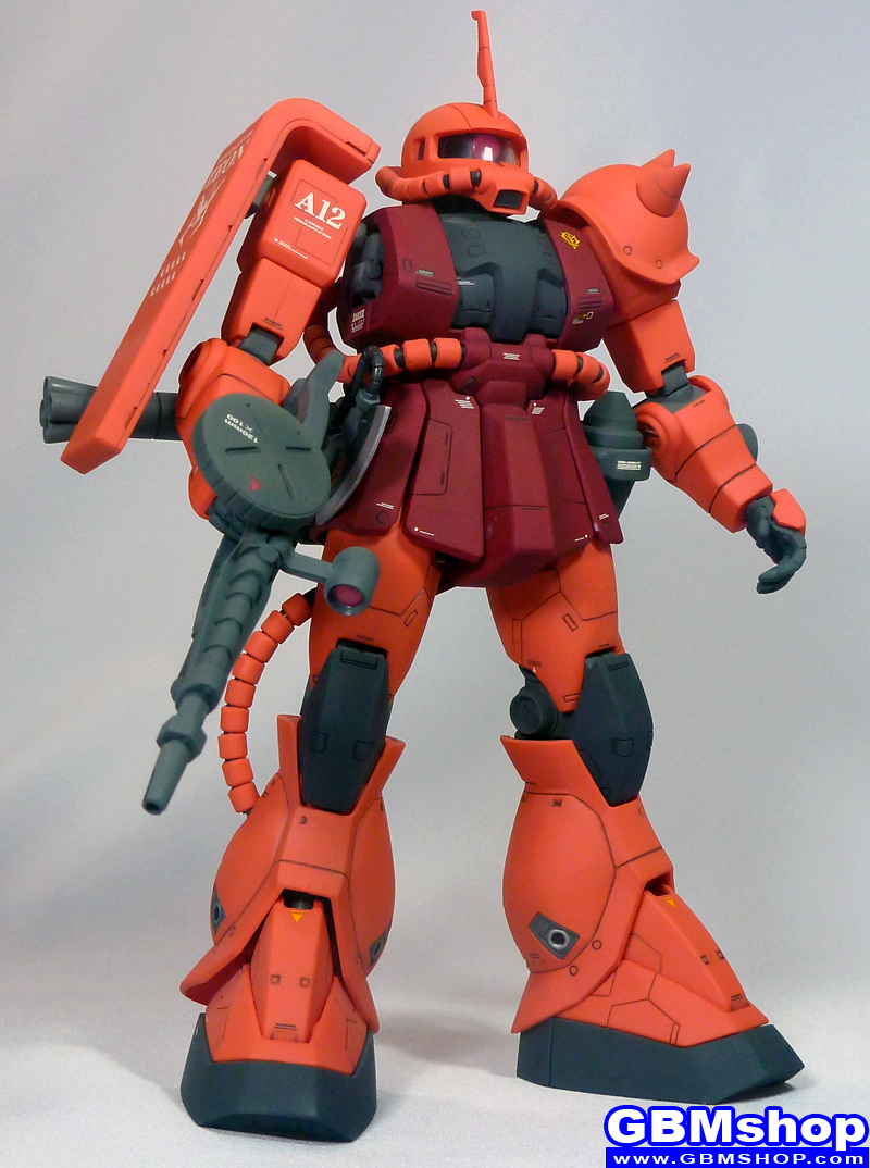 Bandai MG 1/100 MS-06S Zaku II Commander Type Version 1 Char Aznable custom