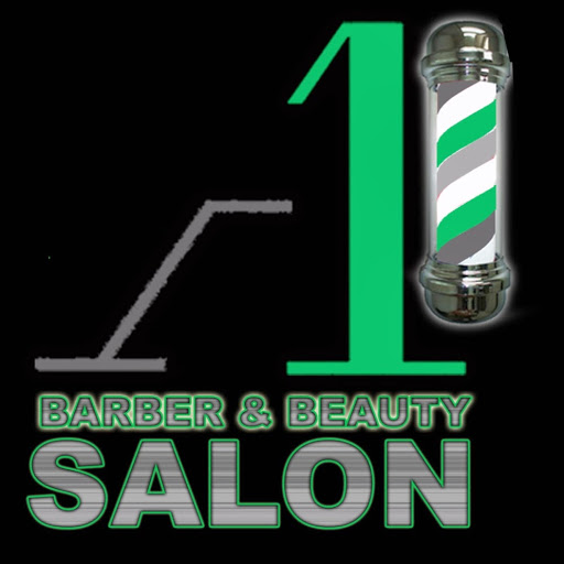 A1 Barber and Beauty Salon logo