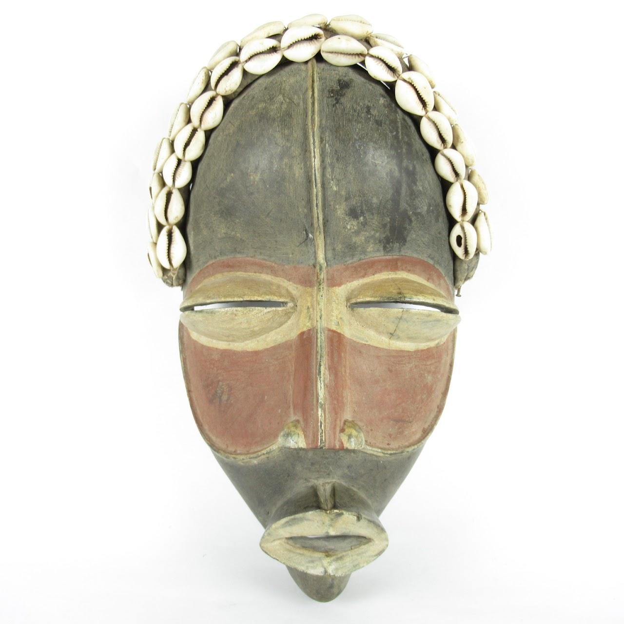 Fetish Mask with Puka Shells