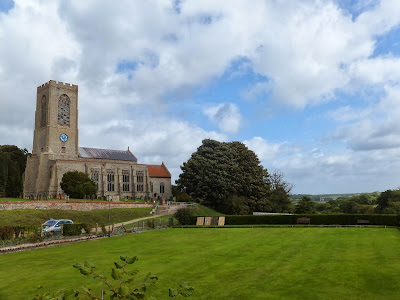 Swanton Morley church overlooking the Wensum valley