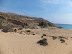 path on the northern side of Agathi beach which is blocked up