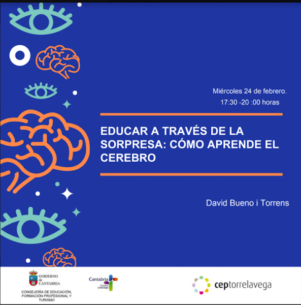 Conferencia «Educar a través de la sorpresa cómo aprende el