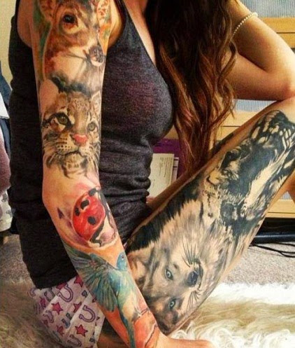 Sleeve tattoos