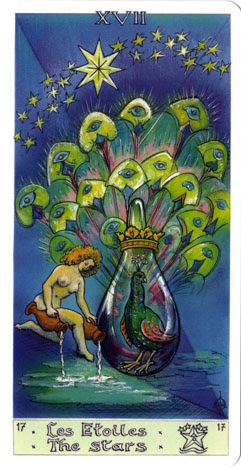 Tarot des Alchimistes ► Jean Beauchard 17%2520les%2520Etoiles