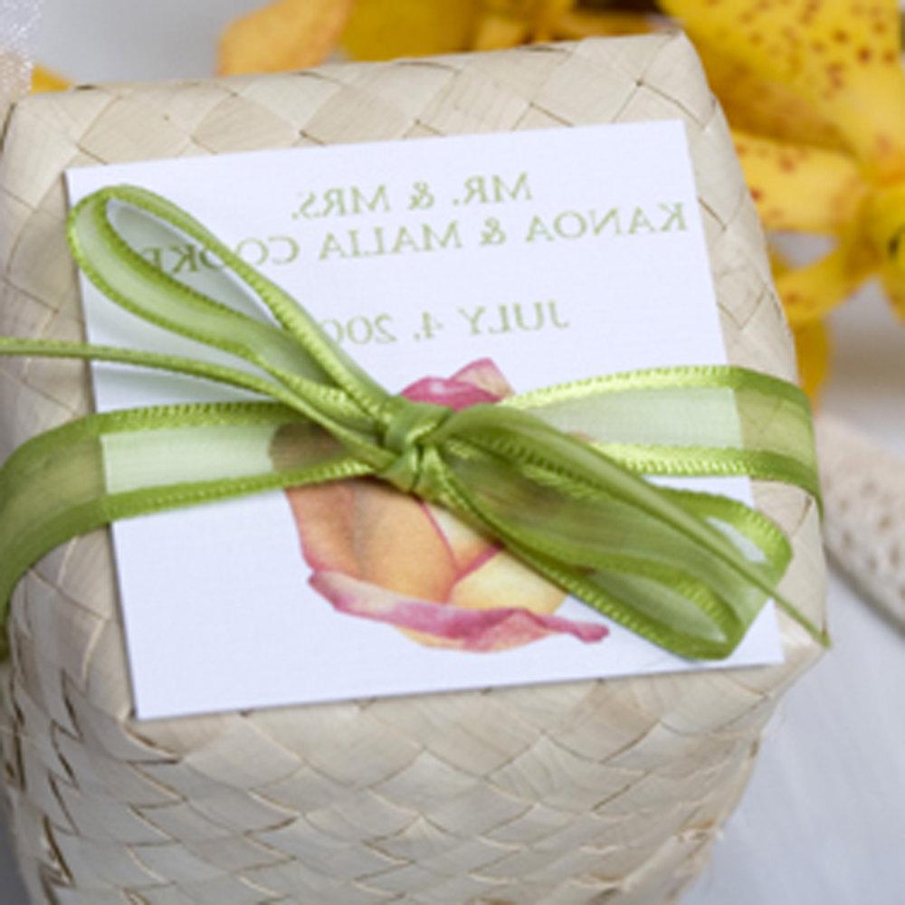 Beach Wedding Favors