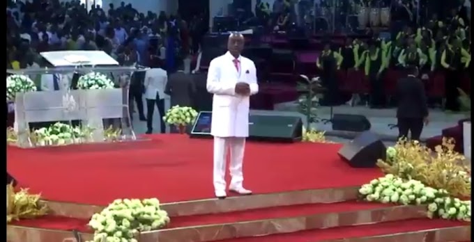 Video: Bishop Oyedepo just spoke in support of the on going #ENDSARS