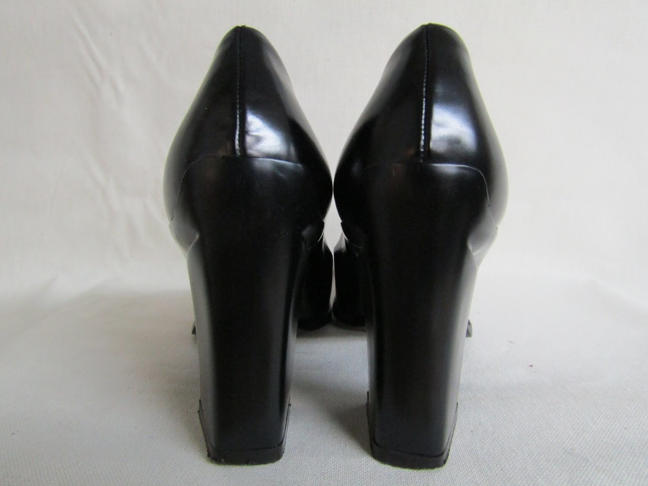 Prada Square Toe Pumps