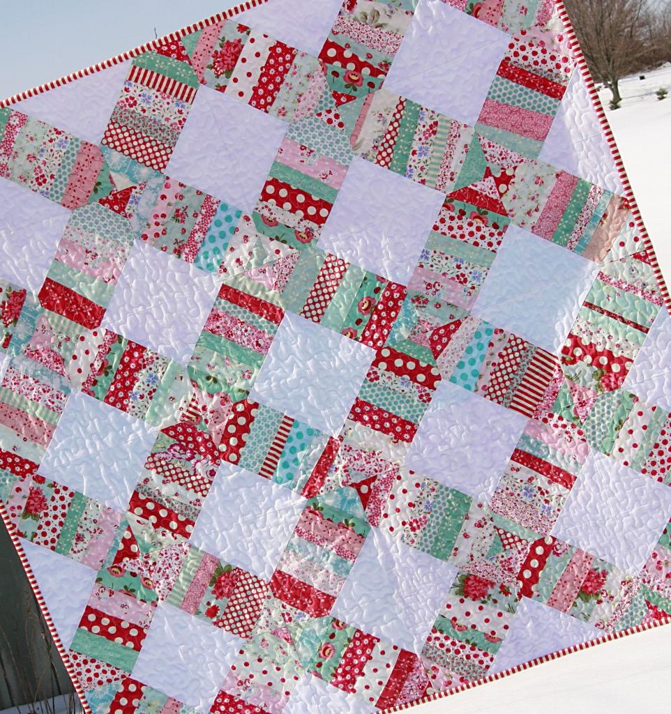 Liberated Wedding Ring Quilt