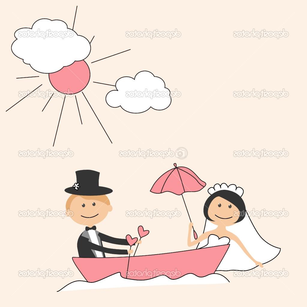 Wedding invitation with funny