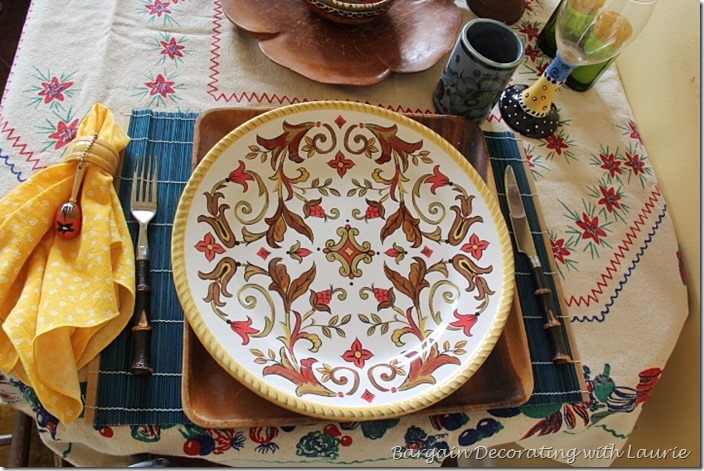 Mexican Fiesta Table-Bargain Decorating with Laurie