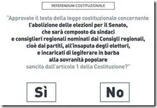 Respinto ricorso di Onida sul quesito referendario