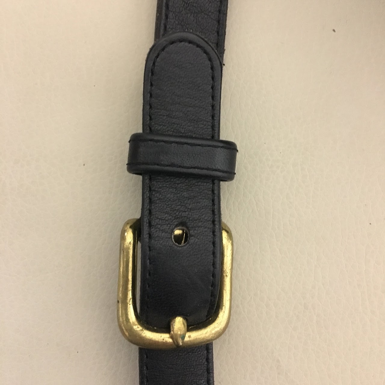 Coach Black Buckle Bag